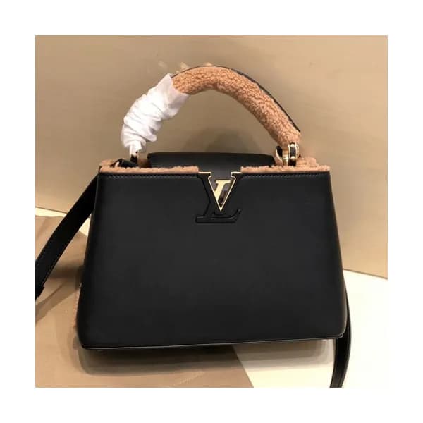 Louis Vuitton 2020 Capucines Leather Tote Shoulder… - 1