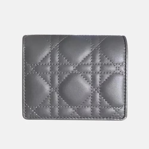 Dior 2020 Ladies Leather Wallet,11cm - 디올 2020 여성용… - 1