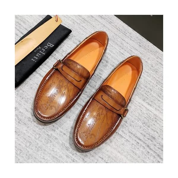 Berluti 2020 Mens Leather Loafer - 벨루티 2020 남성용 레… - 1
