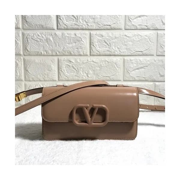 Valentino 2020 Garavani Vsling Leather Hip Sack / … - 1