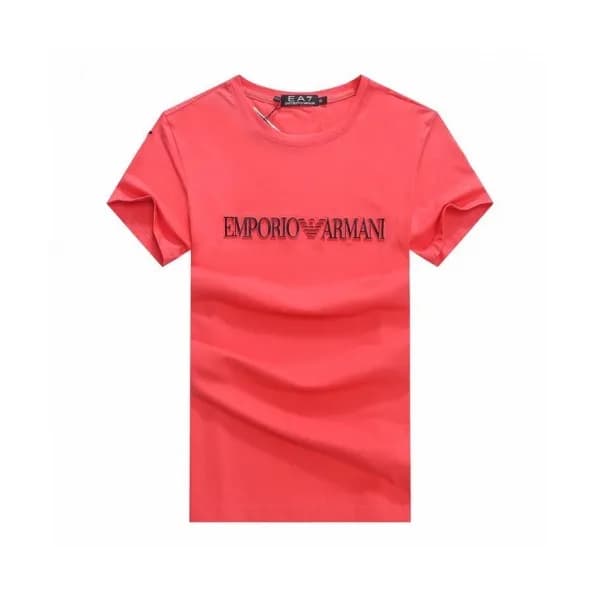 [알마니]Armani 2020 Mens Logo Silket Short Sleeved Ts… - 1