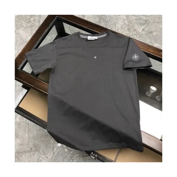 [스톤아일랜드]Stone Island 2020 Mens Crew-neck Cotton Sh… - 1