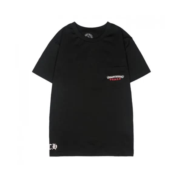[크롬하츠]Chrome hearts 2020 Mens Logo Casual Short Sl… - 1