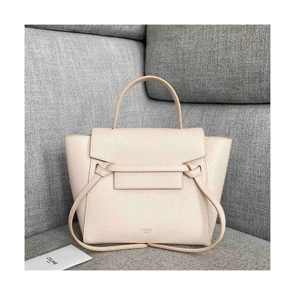 Celine 2020 Leather Mini Belt Shoulder Bag,20CM - … - 1