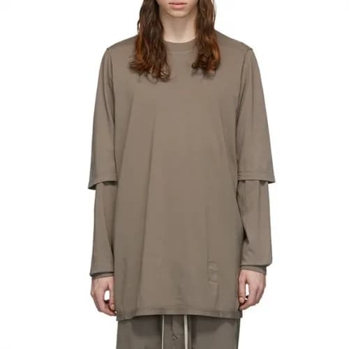 Rick Owens Womens Logo Cotton man-to-man - 릭오웬스 여성… - 1