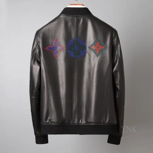 [루이비통]Louis vuitton 2020 Mens Logo Leather Jackets… - 1