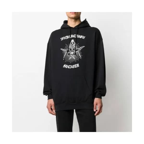 [크롬하츠]Chrom Hearts 2020 Mens Logo Cotton Hoodie - … - 1