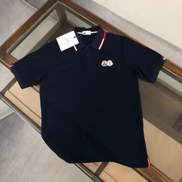 [매장판]Moncler 2022 Mens Logo Crew-neck Short Sleeve… - 1