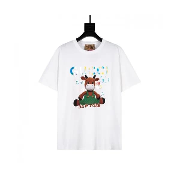 [매장판]Gucci 2021 Mm/Wm Logo Short Sleeved Tshirts -… - 1