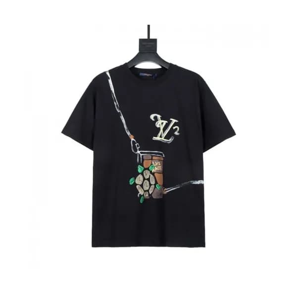 [매장판]Louis vuitton 2021 Mm/Wm Logo Short Sleeved T… - 1