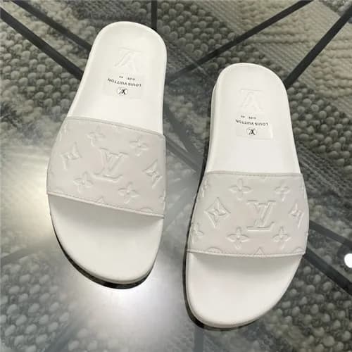 Louis Vuitton 2021 Men's Leatehr Slipper,LOUS2… - 1