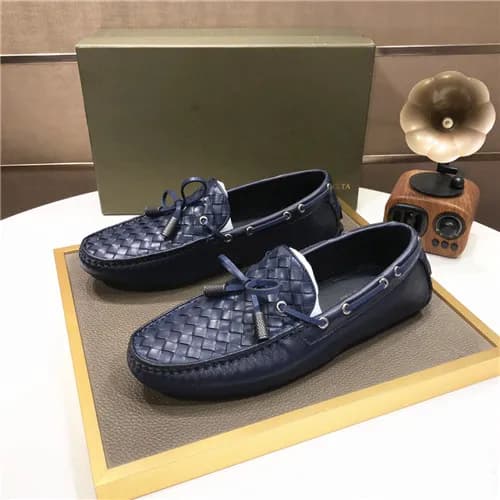 Bottega Veneta 2021 Men's Leather Loafer,BVS03… - 1