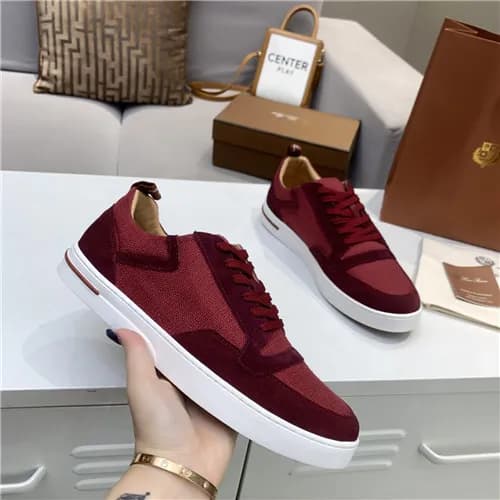 Loro Piana 2021 Men's Leather Sneakers,LOROS00… - 1