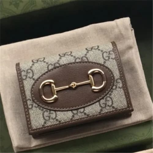 Gucci 2021 Women's Leather Card Purse,11cm,GUW… - 1