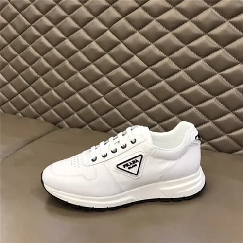 Prada 2021 Men's Leather Sneakers,PRAS0784 - 프… - 1