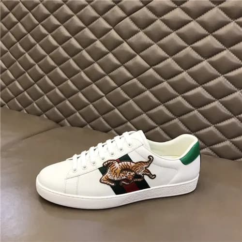 Gucci 2021 Men's Leather Sneakers,GUCS1528 - 구… - 1