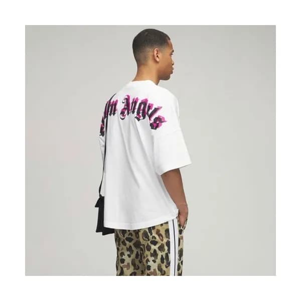 Palm Angels Mm/Wm Logo Cotton Short Sleeved Tshir… - 1