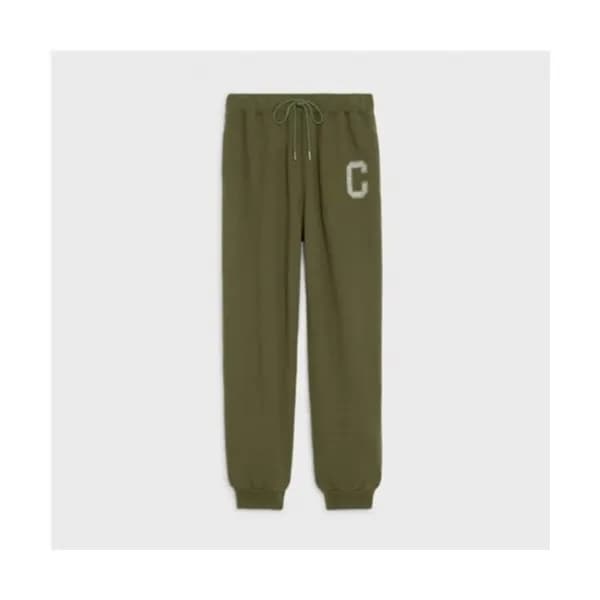 Celine Mm/Wm Hedi Slimane Logo Training Pants Kha…