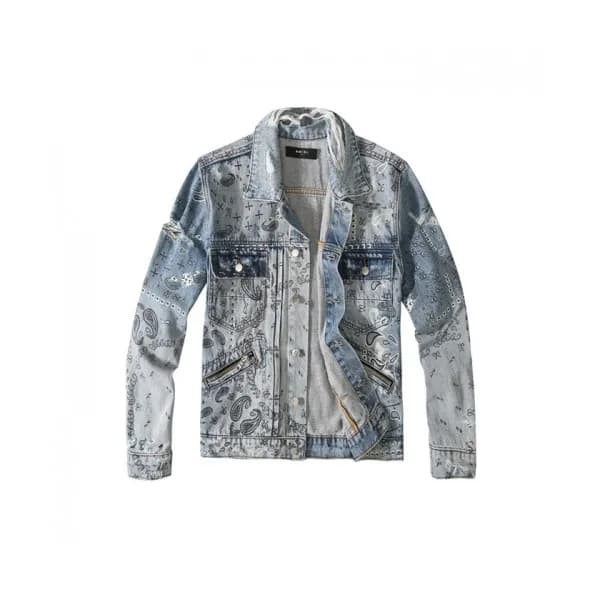 Amiri Mens Casual Denim Jackets Blue - 아미리 2021 남… - 1