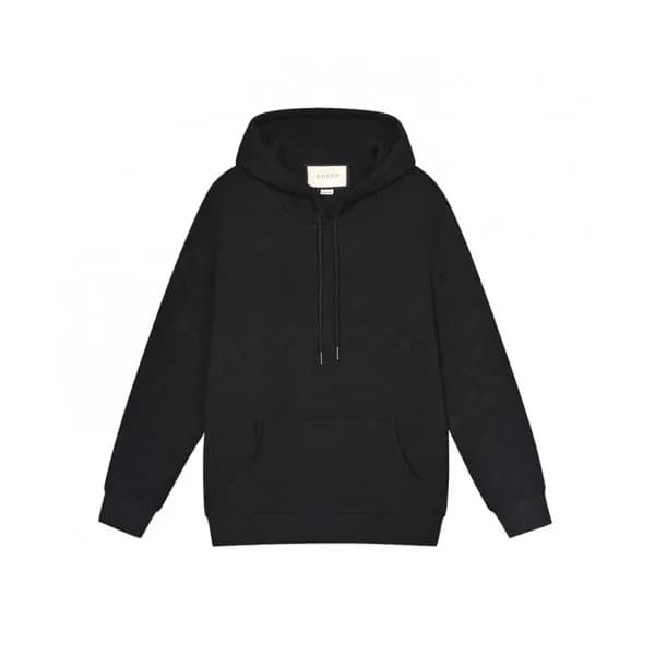Gucci Mm/Wm Logo Casual Hoodie Black - 구찌 2021 남/… - 1