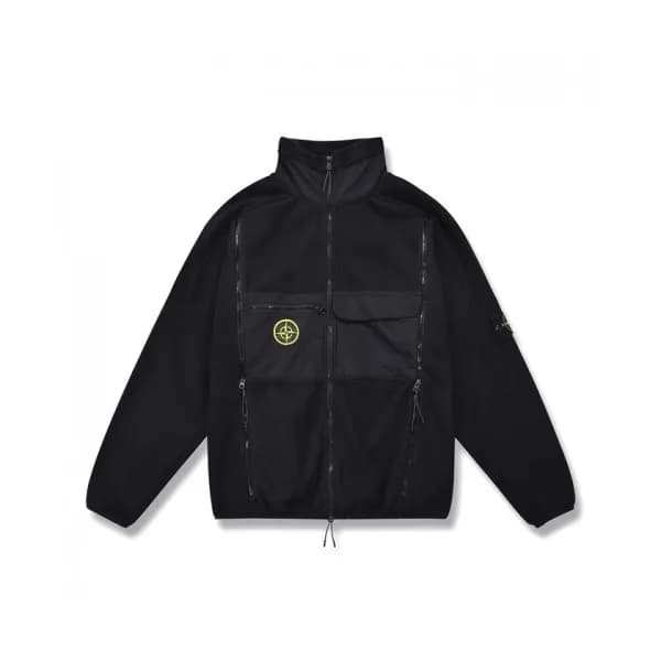 Stone Island Mens Basic Casual Jackets Black - 스… - 1