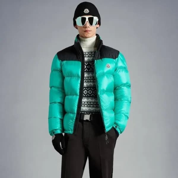 몽클레어 남성 덕다운 그린 패딩 - Moncler Mens Green Padding - m… - 1