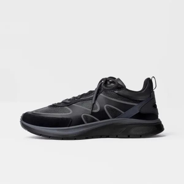 에르메네질도 제냐 남성 블랙 스니커즈 - Ermenegildo Zegna Mens Blac… - 1