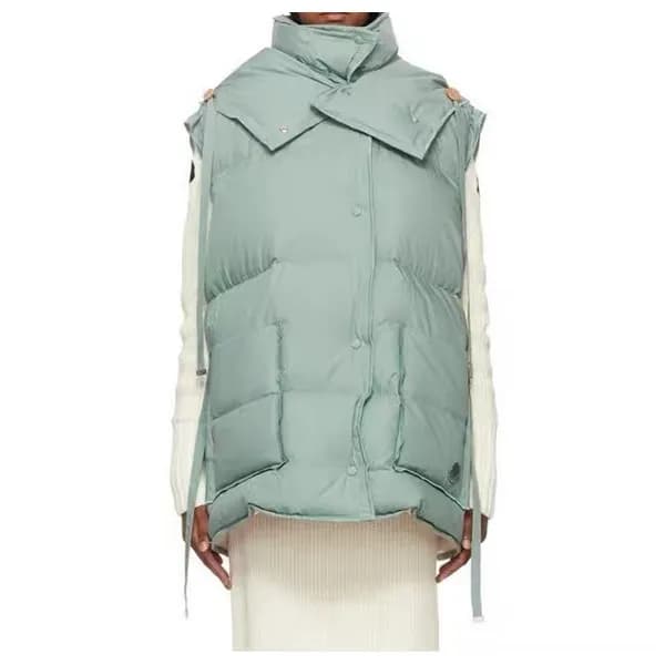 몽클레어 여성 블루 덕다운 베스트 - Moncler Womens Blue Best - mo… - 1