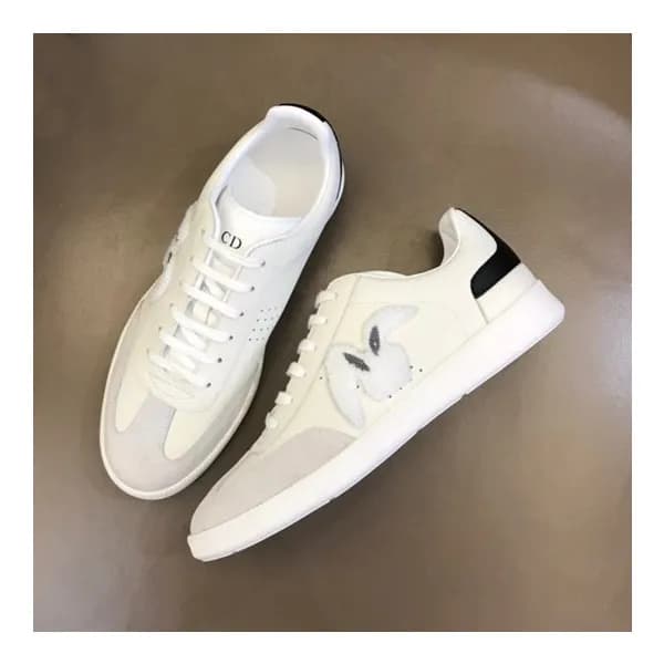 디올 남성 화이트 스니커즈 - Dior Mens White Sneakers - di267x - 1