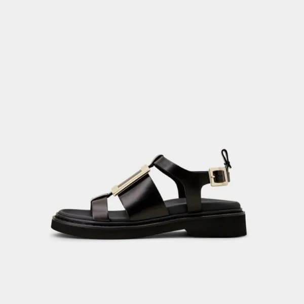 로저비비에 여성 블랙 샌들 - Roger Vivier Womens Black Sandals… - 1
