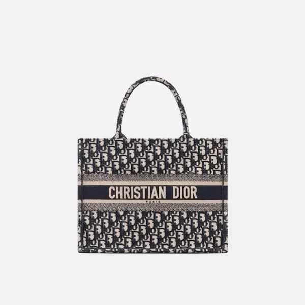 디올 여성 오블리크 자수 북 토트백【매장-450만원대】 - Dior Womens Obliq… - 1