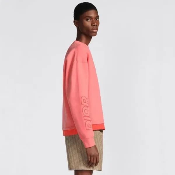 디올 남성 클래식 핑크 맨투맨 - Dior Mens Pink Tshirts - di880x - 1