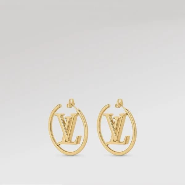 루이비통 여성 골드 이어링 - Louis vuitton Womens Gold Earring… - 1