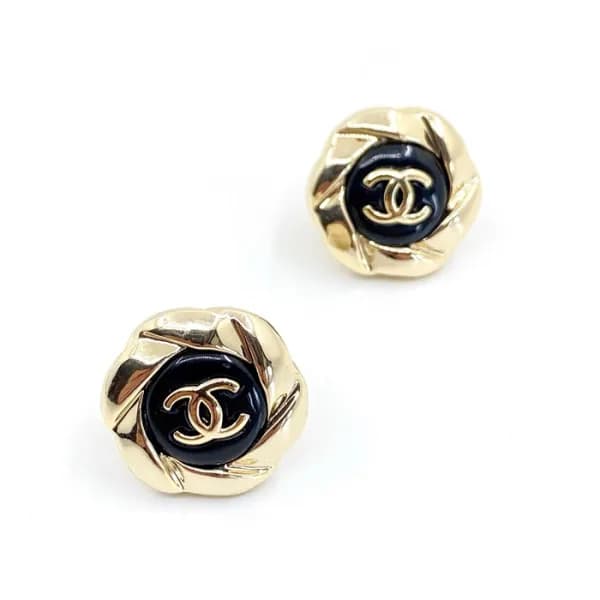 샤넬 여성 골드 이어링 - Chanel Womens Gold Earring - acc115… - 1