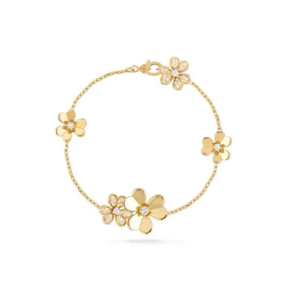 반클리프 아펠 여성 옐로우 골드 팔찌 - Van Cleef & Arpels Womens Y… - 1