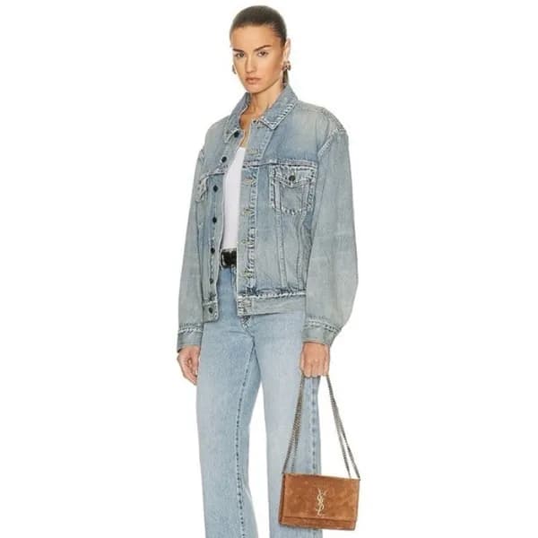 입생로랑 여성 카멜 케이트 - Saint Laurent Womens Camel Kate -… - 1