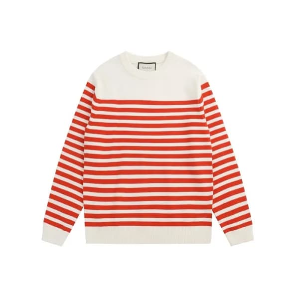 구찌 남성 레드 크루넥 니트 - Gucci Mens Red Knits - guc89x - 1
