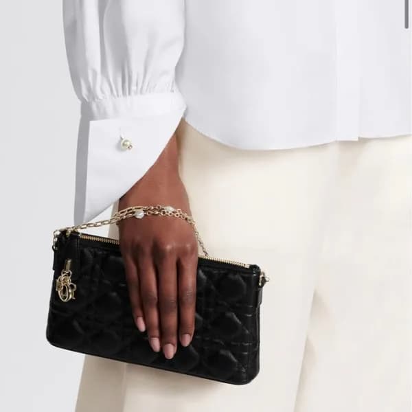 디올 여성 블랙 미스 백 - Dior Womens Black Miss Bag - dib57… - 1