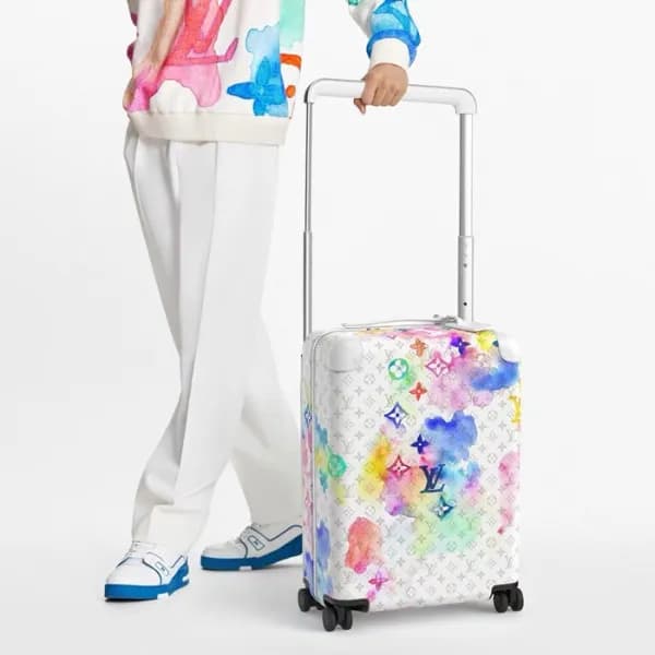 루이비통 모노그램 화이트 캐리어 - Louis vuitton Monogram White C… - 1