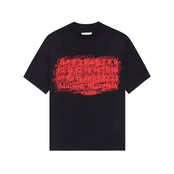 메종 마르지엘라 남/녀 크루넥 반팔티 - Maison Margiela Unisex Tshi… - 1