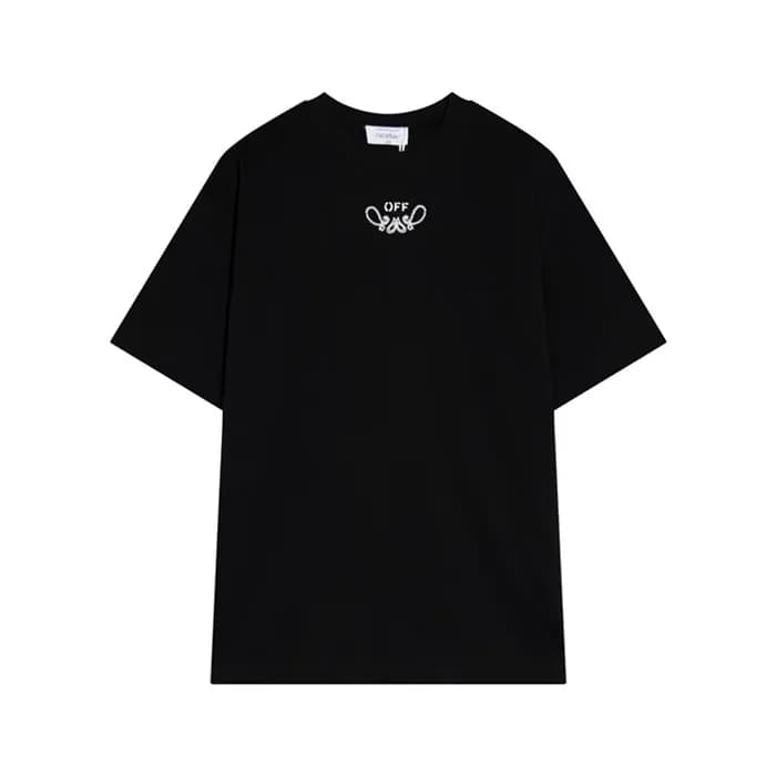 오프화이트 남성 블랙 티셔츠 - Off white Mens Black Tshirts - o… - 1