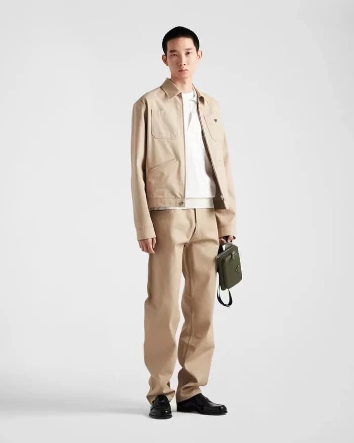 프라다 남성 베이지 자켓 - Prada Mens Beige Jackets - prc353x - 1