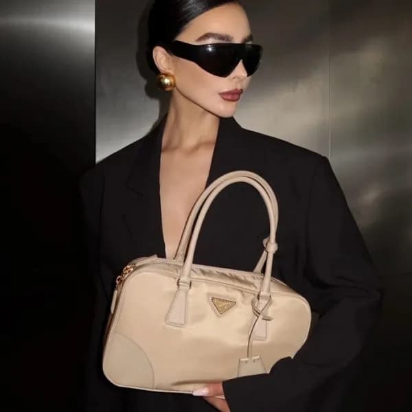 프라다 여성 리에디션1978 호보 백 1BB114 - Prada Womens Beige H… - 1