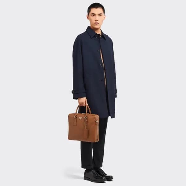 프라다 남성 사피아노 서류가방 - Prada Mens Saffiano Tote Bag - … - 1