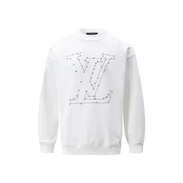 루이비통 남성 라운드 맨투맨 - Louis vuitton Mens Round Tshirt … - 1