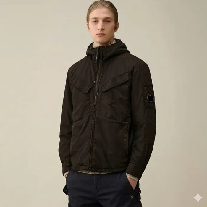 CP컴퍼니 남성 후드 재킷 - CP Company Mens Down Jacket - cpc… - 1