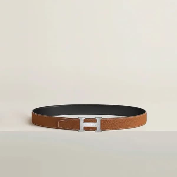 에르메스 남성 리버서블 포부르 벨트 - Hermes Mens Faubourg Reversi… - 1