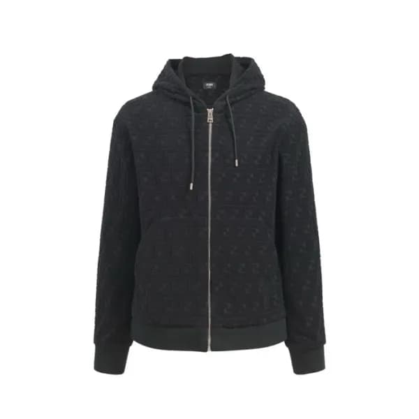 펜디 남성 집업 후드티 - Fendi Mens Zip-up Hoodie - fec5002x - 1