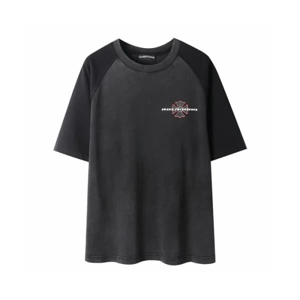 크롬하츠 남성 라운드 반팔티 - Chrom Hearts Mens Round Tshirt -… - 1