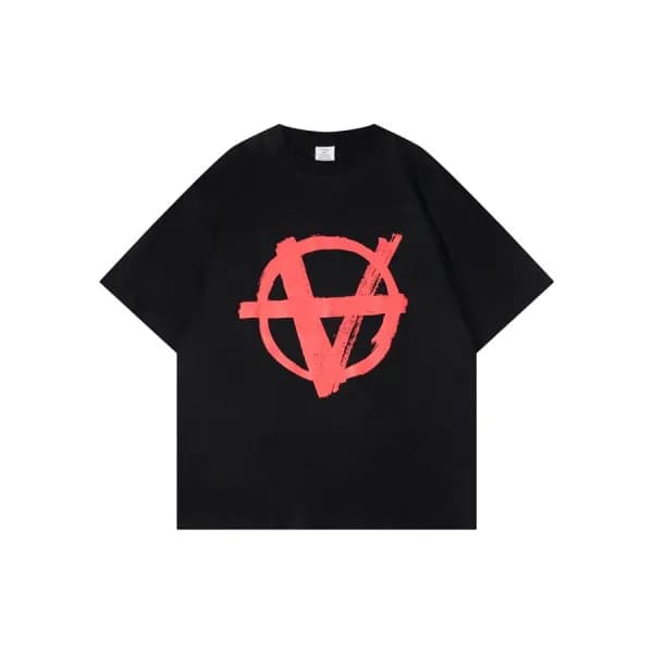베트멍 남성 라운드 반팔 티셔츠 - Vetements Mens Oversize Tshirt… - 1